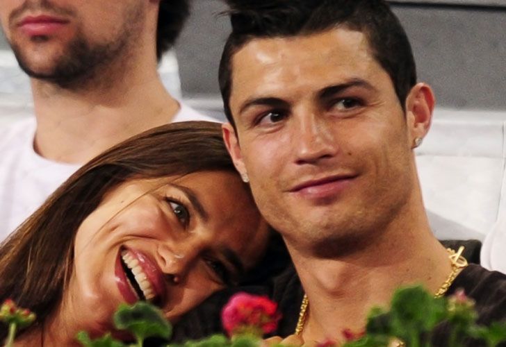Irina, a los mimos con Cristiano