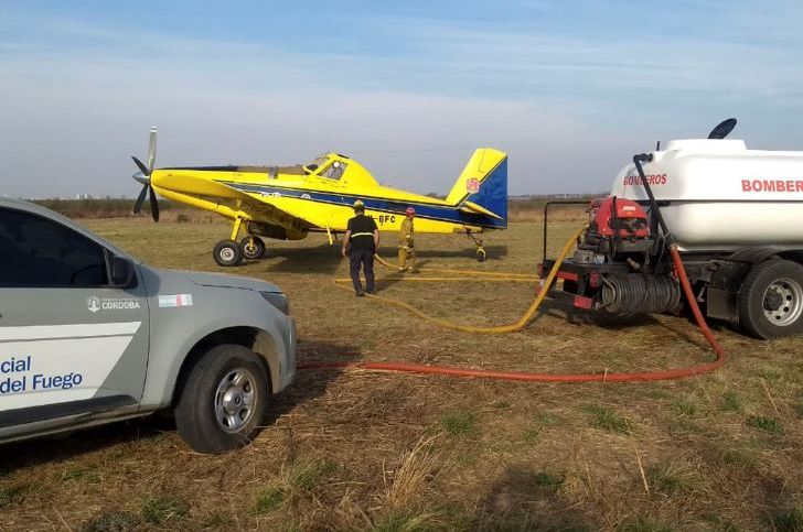 Por ráfagas intensas aumentará el riesgo de incendios en Córdoba