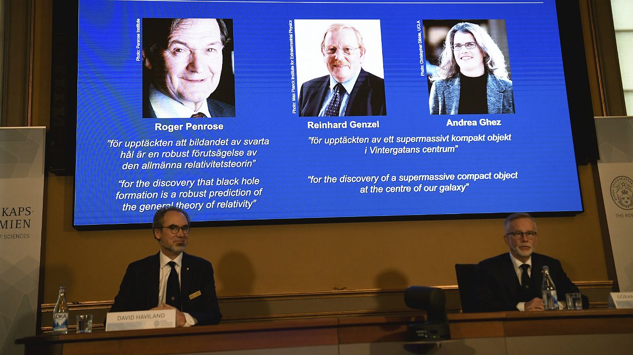 El Nobel de Física premió a 3 científicos por sus estudios "cósmicos"