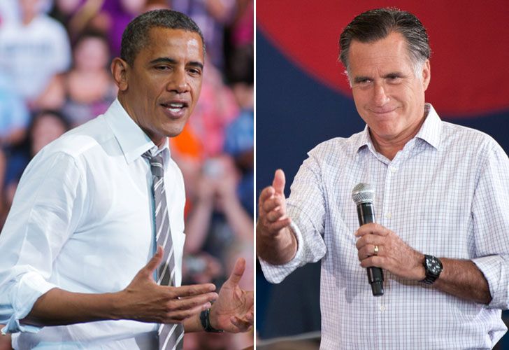 Antes de los debates, Obama apenas le gana a Romney
