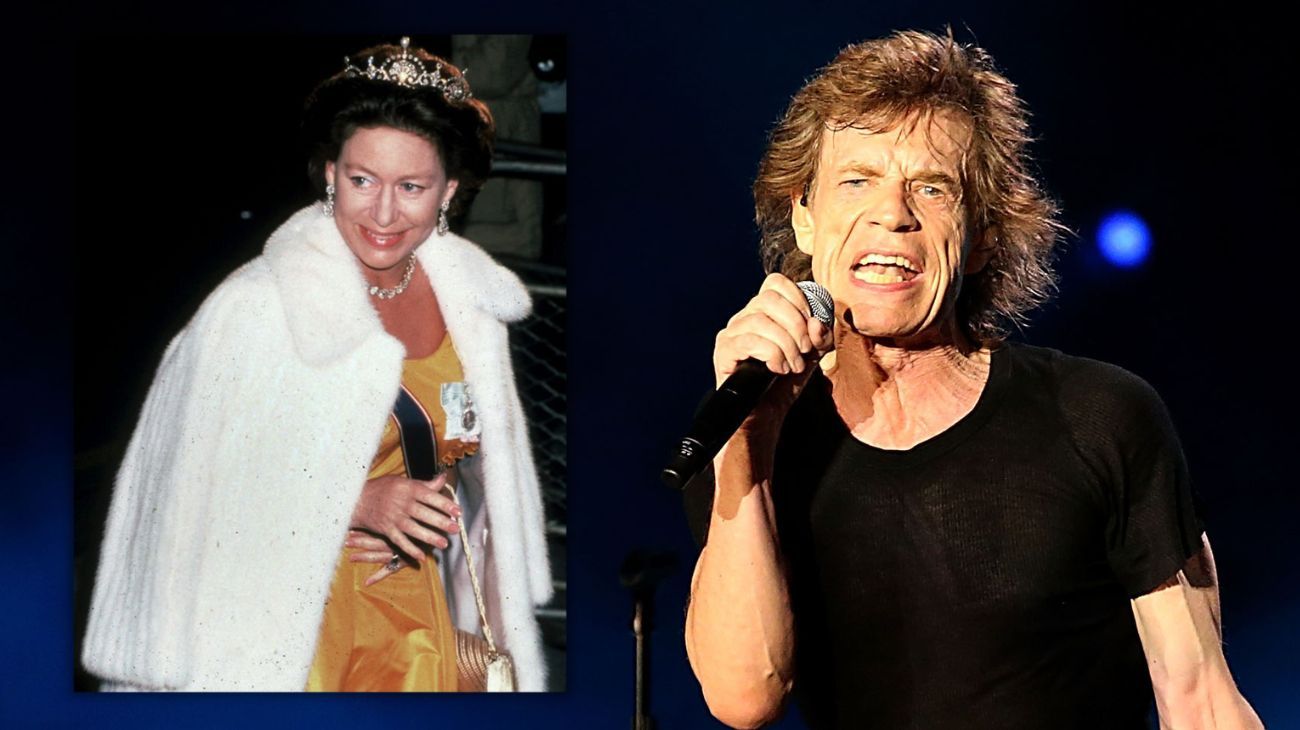 Fiestas, alcohol, drogas y rock'n'roll en el palacio: la relación de Mick Jagger y la princesa Margarita