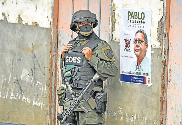 Las FARC hacen agua en su debut en las urnas