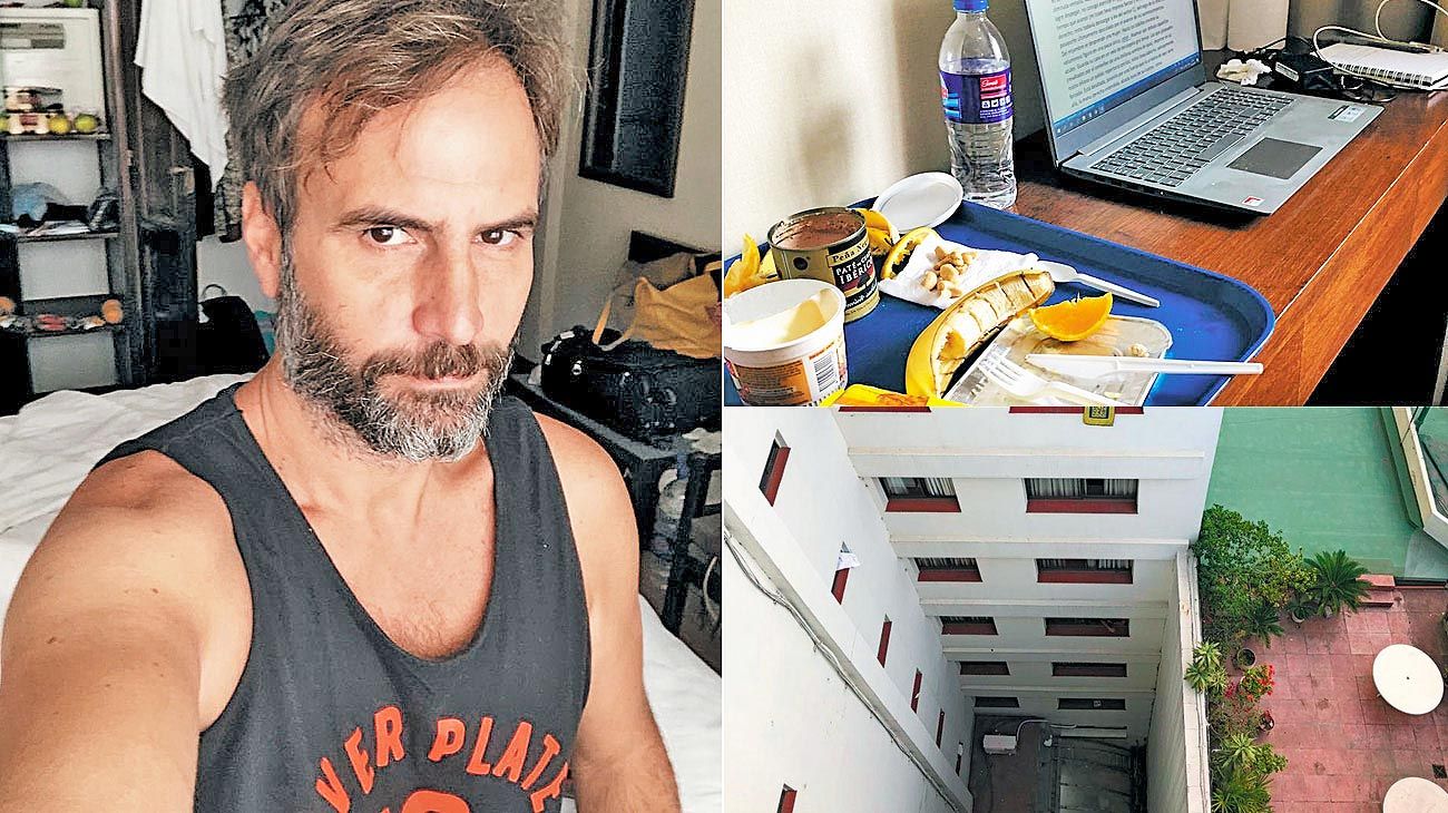Relato de un confinado en un hotel de cuarentena