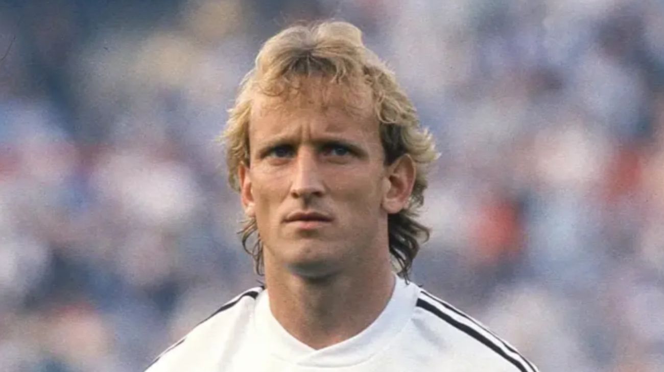 Murió Andreas Brehme, "verdugo" de Argentina en Italia '90