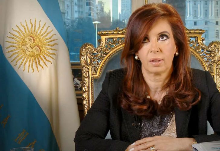 Cristina llegó a la Casa Rosada sin agenda oficial programada