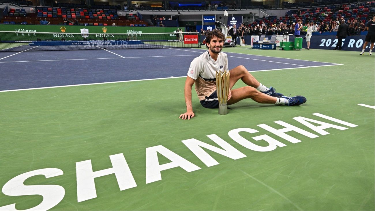 De desconocido a campeón del Masters 1000 de Shanghái: quién es Valentin Vacherot, la nueva sorpresa del tenis