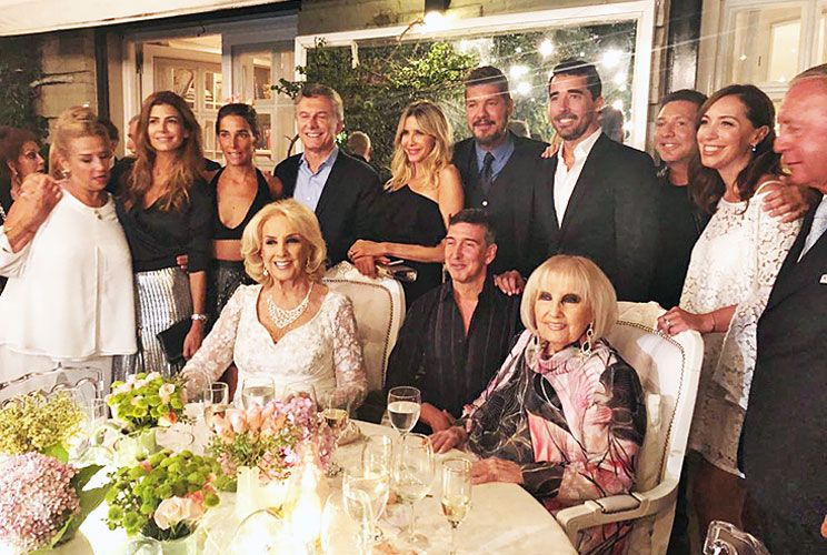 El poder de Mirtha: tuvo a Macri y a Vidal en su cumpleaños