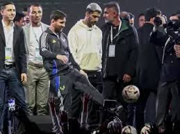 El apasionante recibimiento a Lionel Messi en Azerbaiyan: por qué viajó a ese país