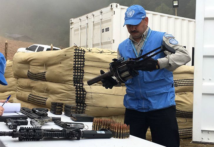 Histórico: FARC entrega sus armas a la ONU comprometida con la paz