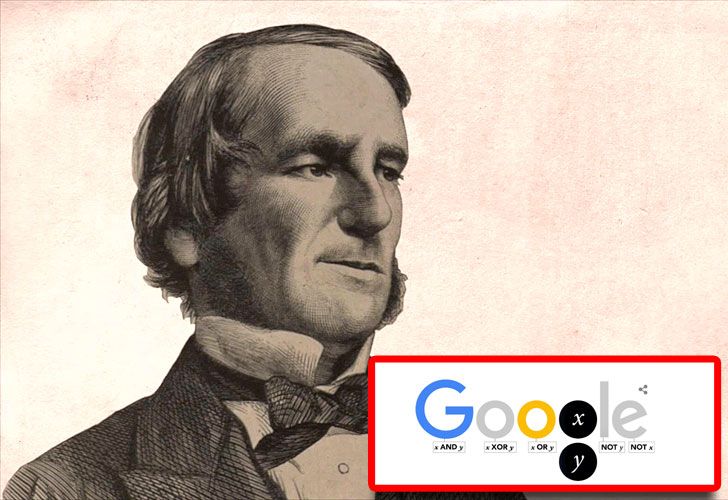 George Boole, el doodle de Google para rememorar a su mentor