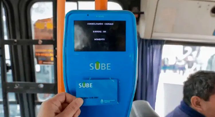 Tarjetas SUBE sin nominar pagarán $1.888 en lugar de $1.580 en Córdoba