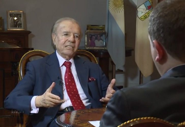 Menem lo dijo: "En todos los gobiernos, salvo el mío, hubo corrupción"