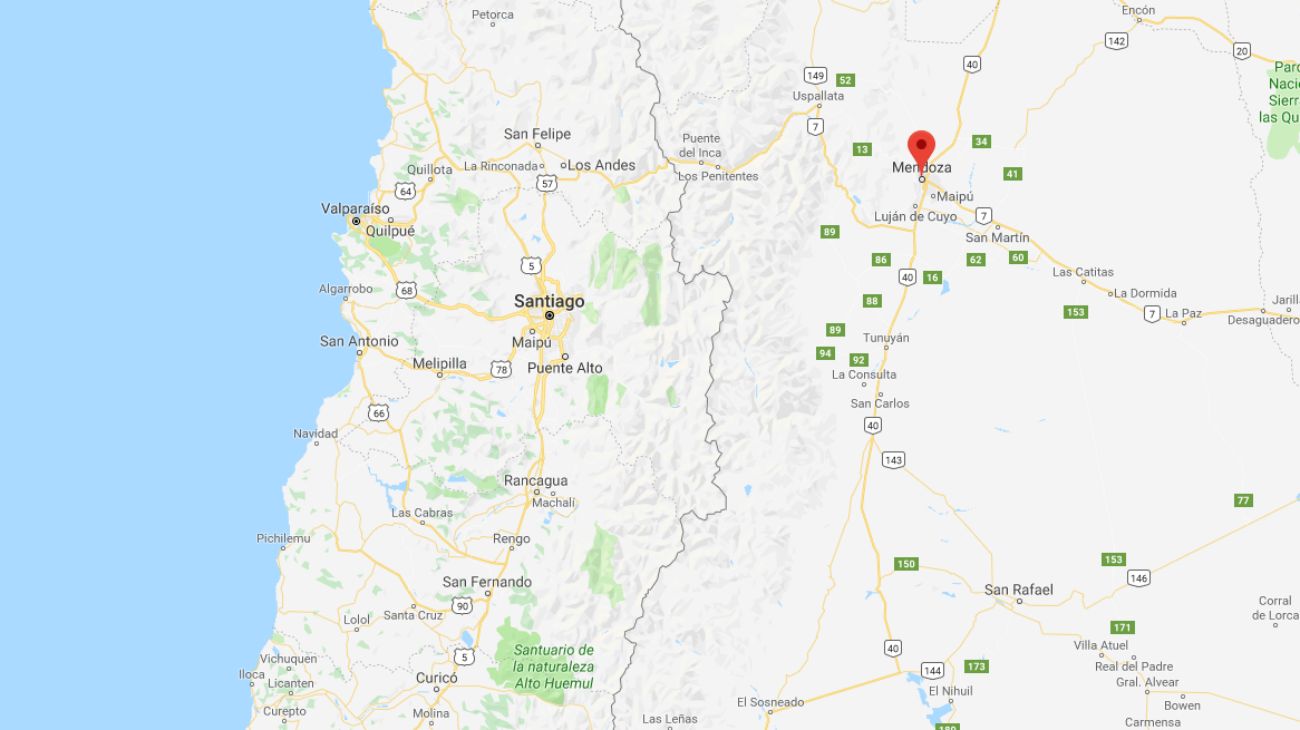 Tembló Mendoza: un sismo de 5.5 grados se hizo sentir en Chile