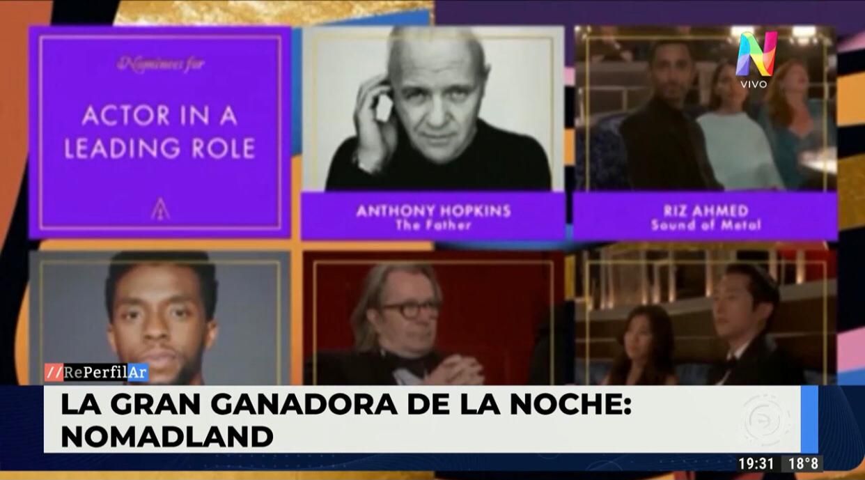 Premios Oscar 2021: el increíble exabrupto de Anthony Hopkins