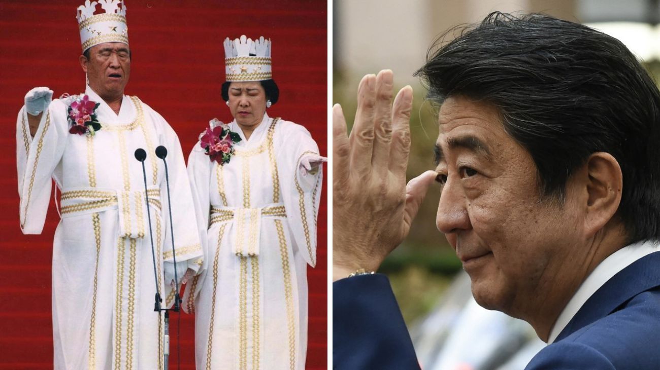 Qué conexión tiene la controvertida secta Moon con el crimen de Shinzo Abe en Japón