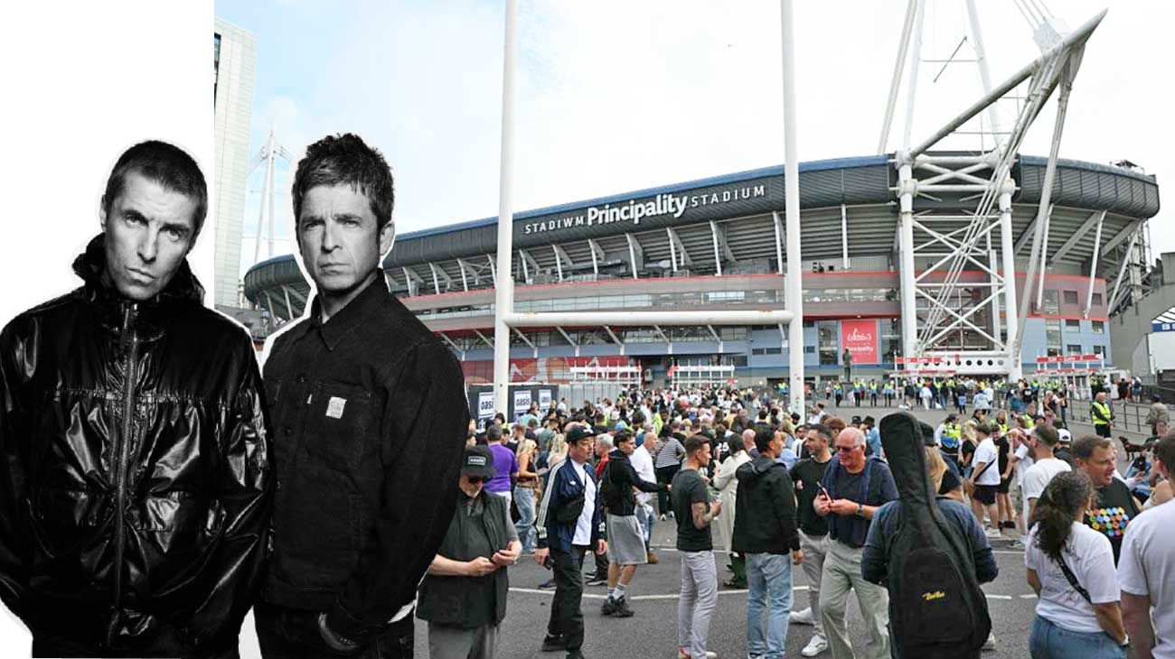 Liam y Noel Gallagher comenzaron la gira que los traerá a la Argentina