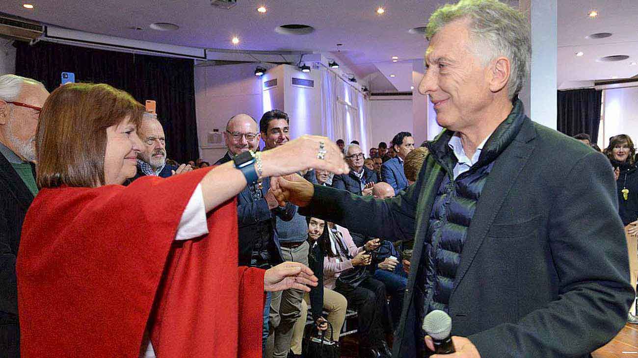 Macri busca alinear a la dirigencia con Bullrich y no oculta bronca con Larreta