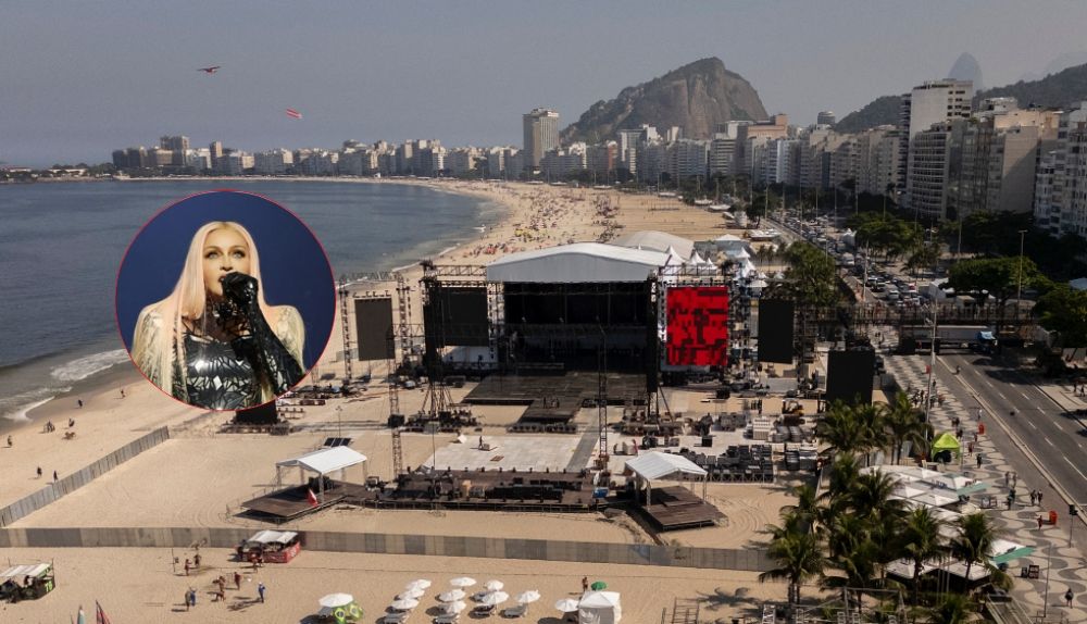 El show gratis de Madonna hace ganar a Río de Janeiro 57 millones de dólares