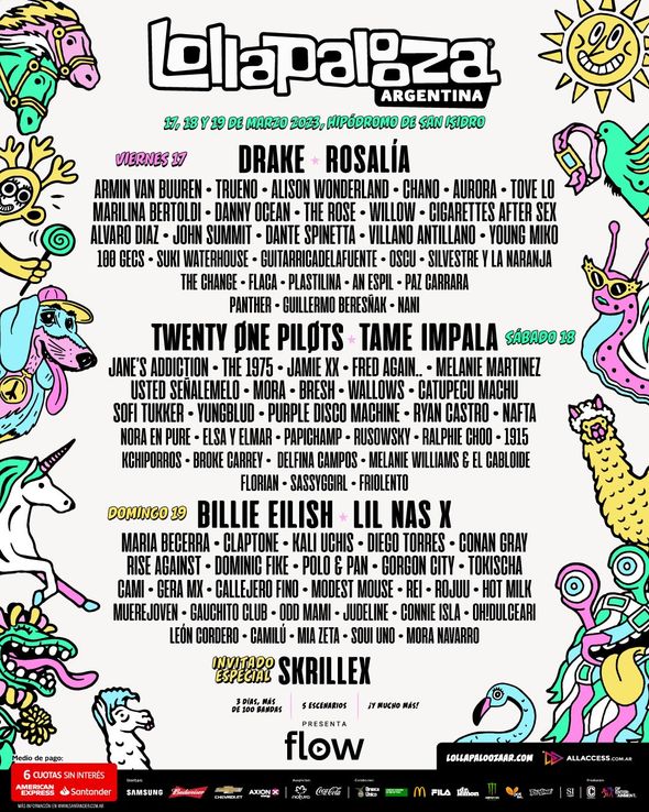 Llega el Lollapalooza: falta poco y todos lo esperan