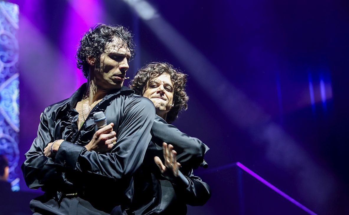 Nacho Pérez Cortés y Alan Madanes emocionan en Sandro el gran show