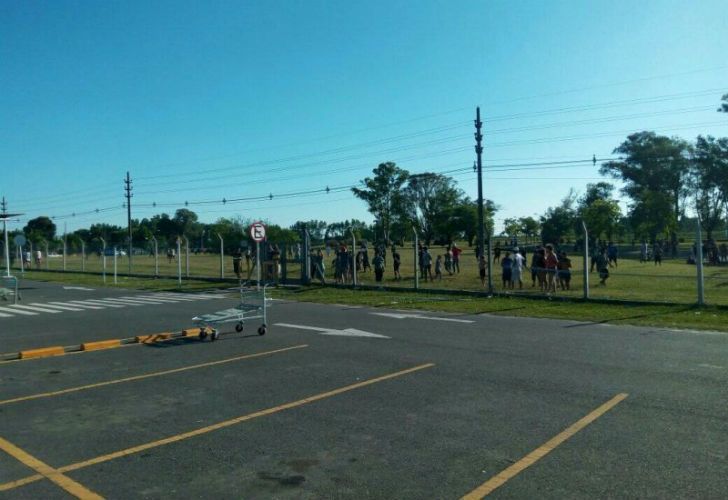 Diciembre caliente: intento de saqueo en un hipermercado de Luján con 19 detenidos