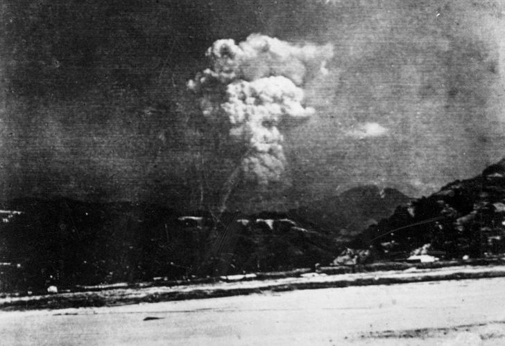 Encuentran una foto del hongo nuclear de Hiroshima