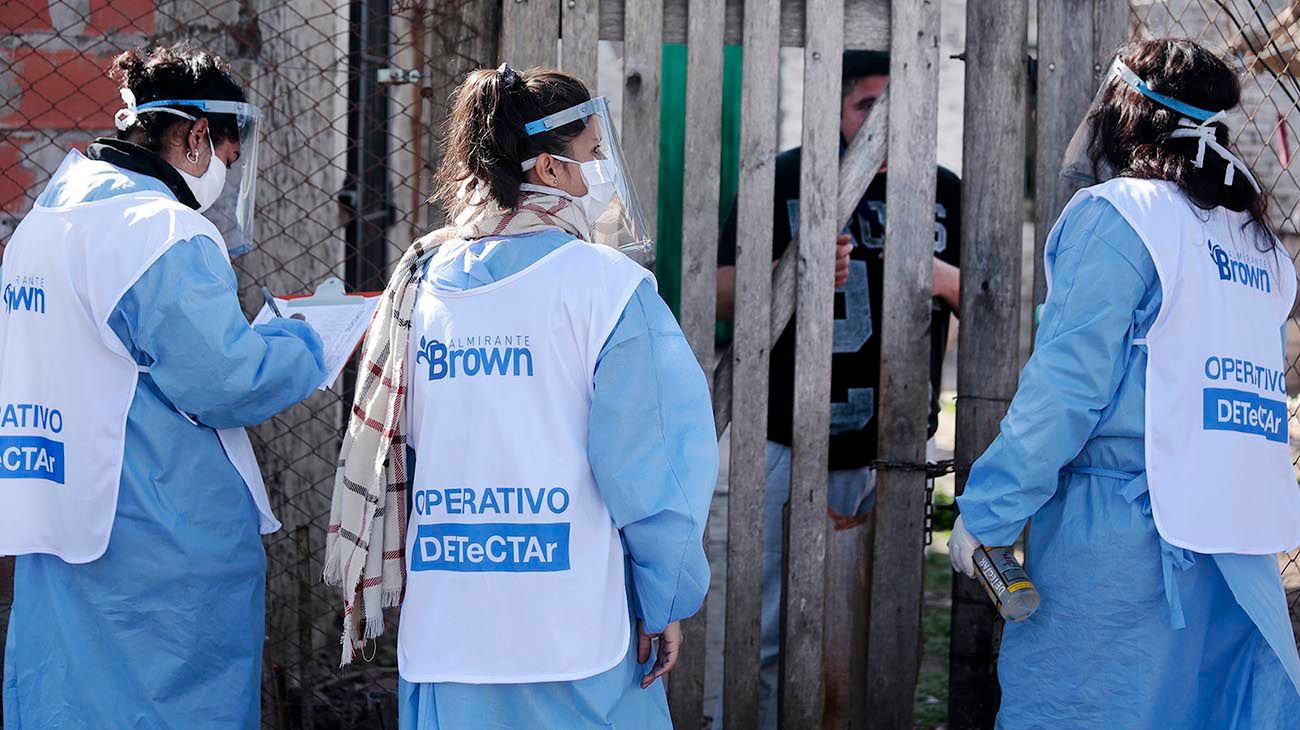 Bajó la cantidad de testeos en 29 de los 35 municipios del AMBA