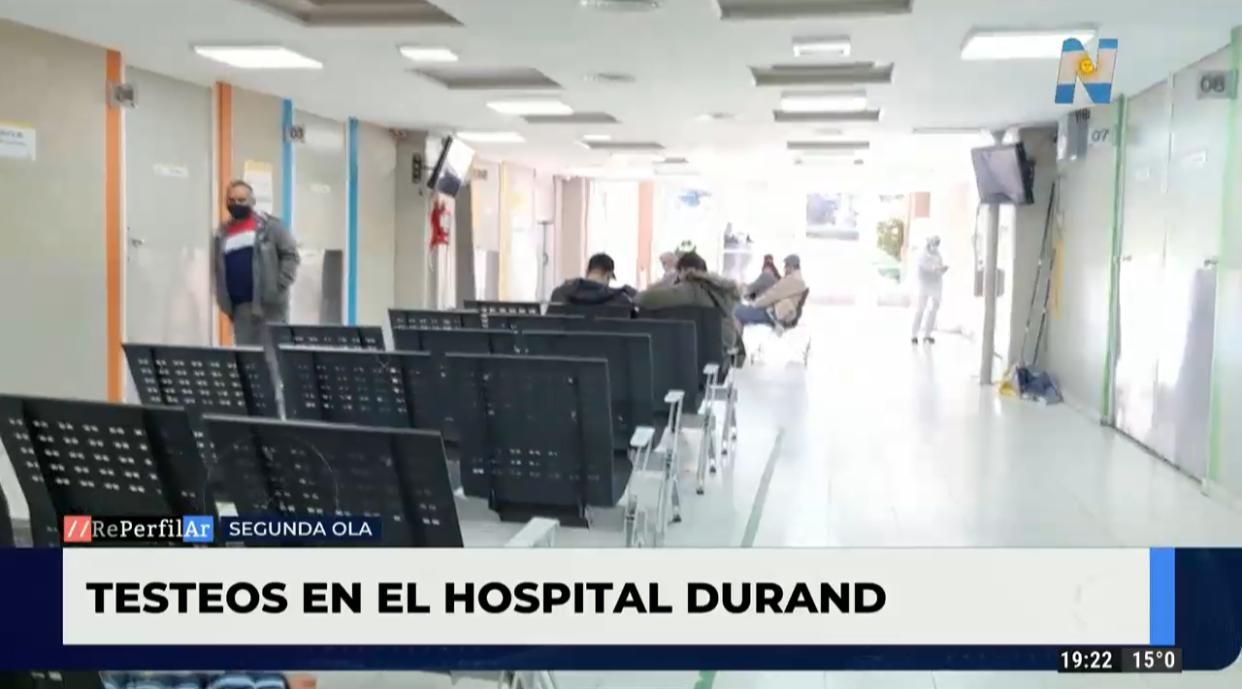 Segunda ola | El Hospital Durand está al borde del colapso