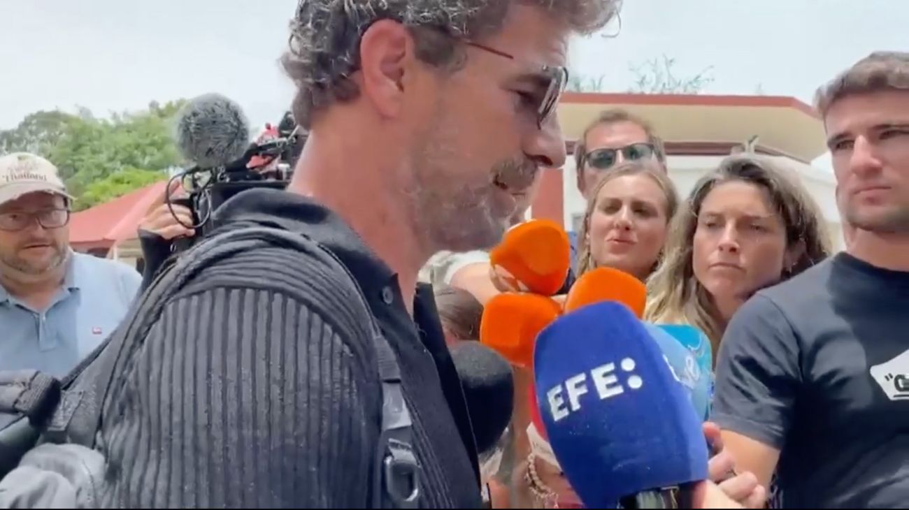 Rodolfo Sancho se reencontró con su hijo Daniel en la cárcel: "No van a conseguir lágrimas"