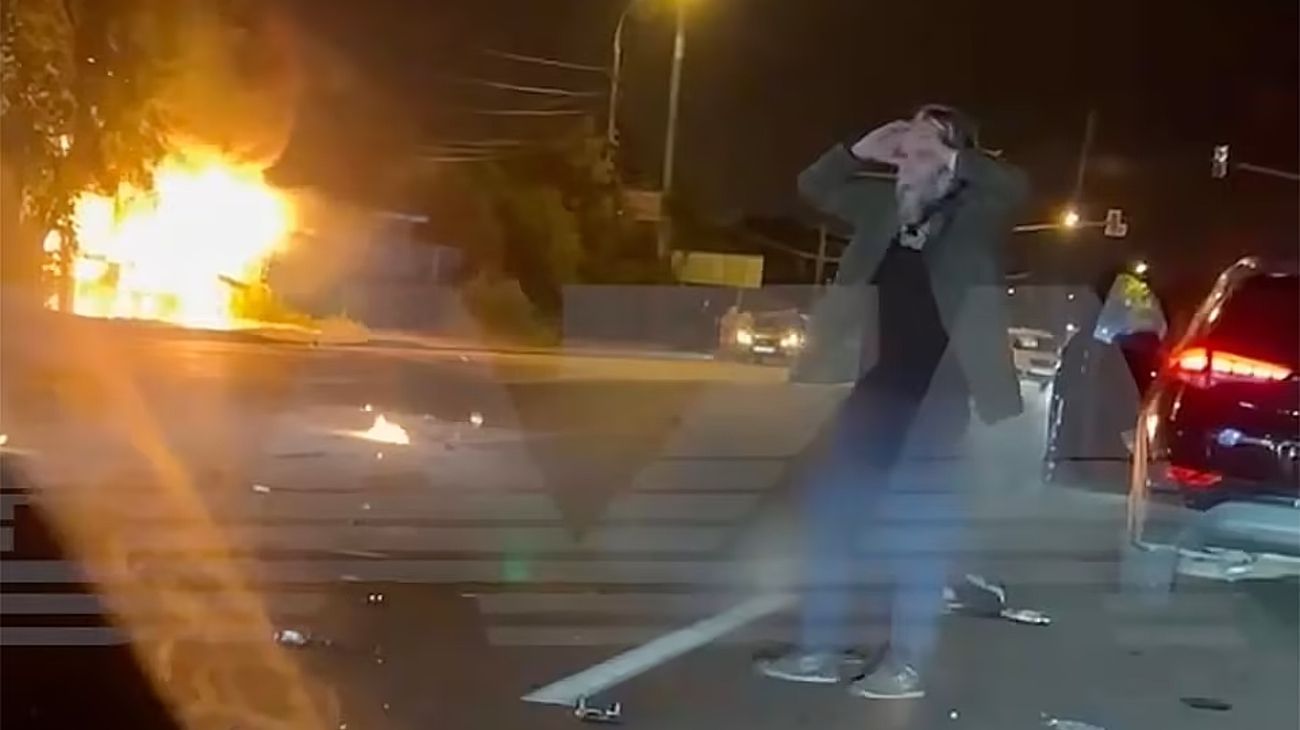 Video: el momento en que Alexander Dugin llegó al lugar donde fue asesinada su hija