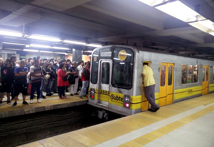 El subte normalizó el servicio tras el paro de dos horas
