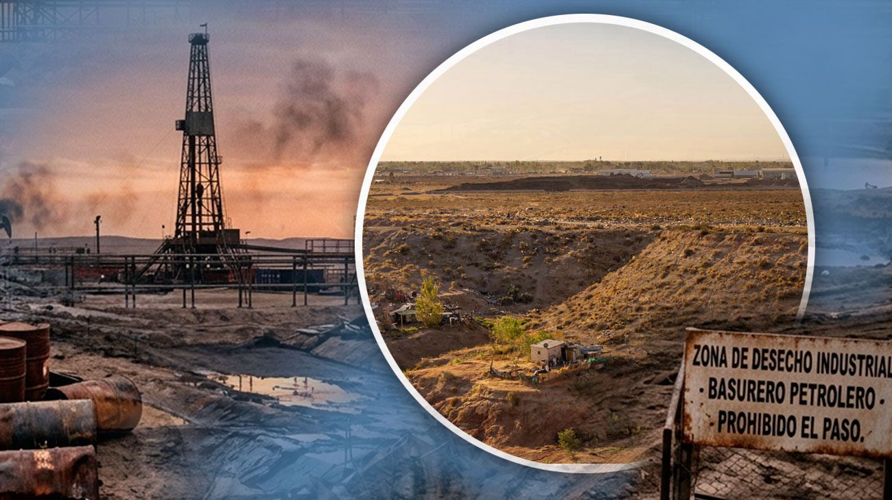 La justicia no sanciona a los basureros petroleros en Vaca Muerta