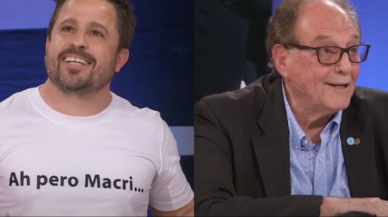 Tetaz chicaneó a Heller con una remera: "'Ah pero Macri' es tu argumento de campaña"