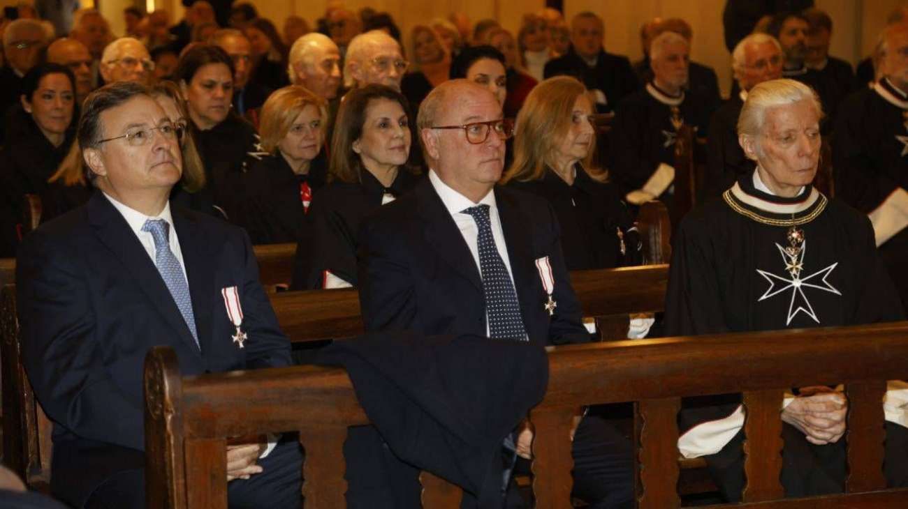 Martín Cabrales fue condecorado con la Cruz de la Orden Pro Mérito Melitense