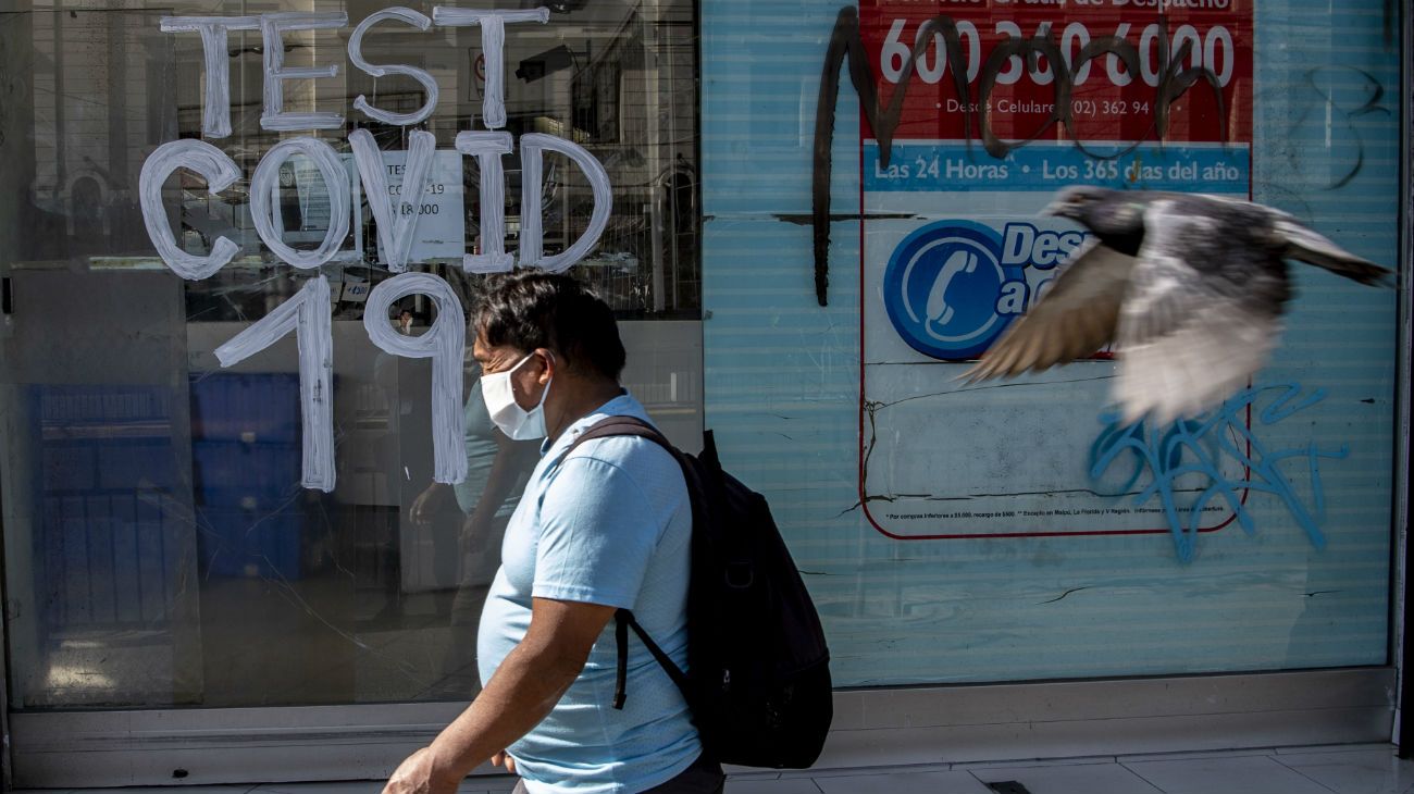 Chile vuelve a superar su record de contagios diarios de coronavirus