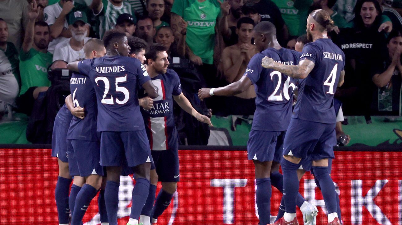Messi pieza fundamental en el triunfo del PSG por Champions League