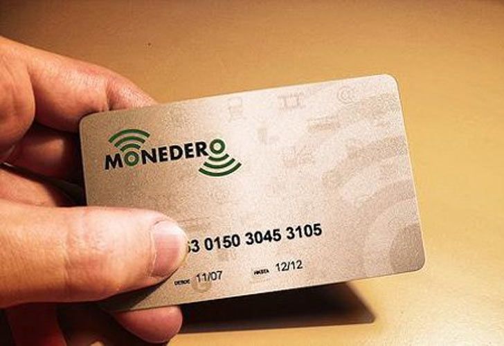 La tarjeta Monedero no tendrá subsidios