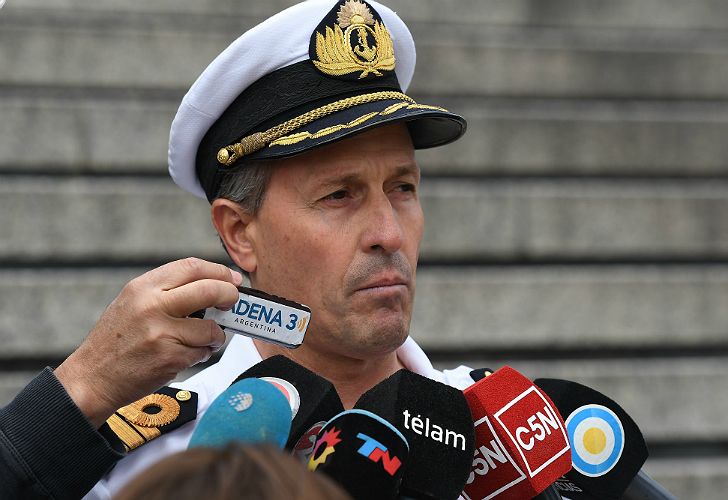 Para la Armada, "no hay ningún contacto con el submarino"