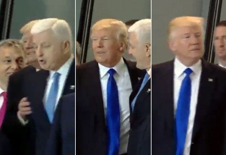 Trump empujó al primer ministro de Montenegro en la OTAN
