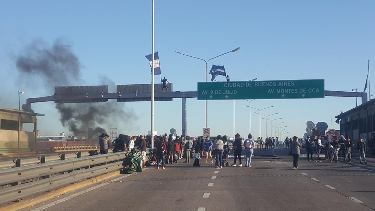 Se levantó el corte en Puente Pueyrredón