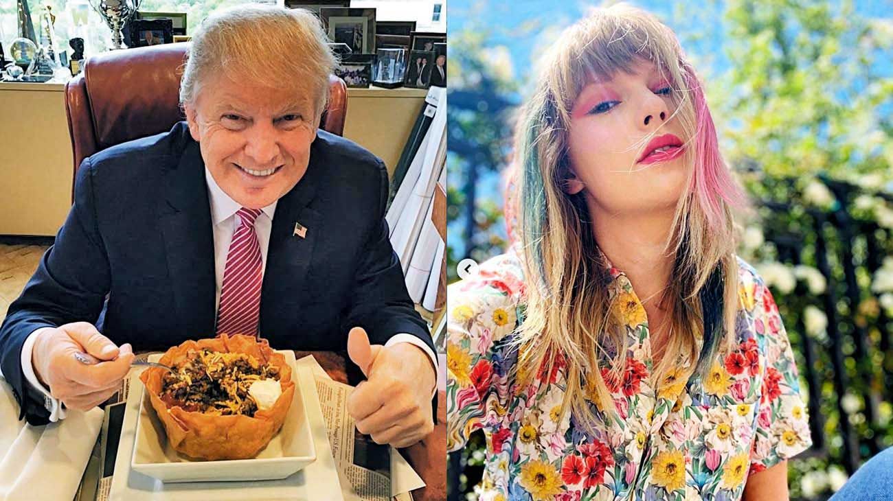 Taylor Swift se propuso que en noviembre Donald Trump no logre la reelección