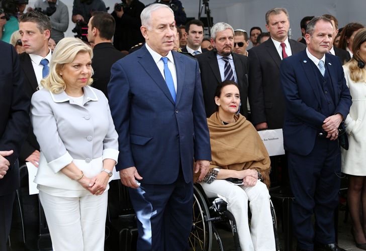 Benjamín Netanyahu recordó a las víctimas de la AMIA con la familia Nisman