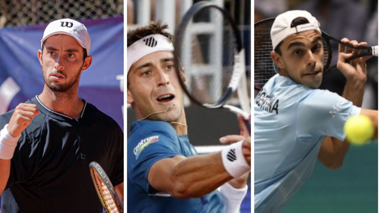 Etcheverry, Olivieri y Cerúndolo, el trío de éxitos en Ronald Garros