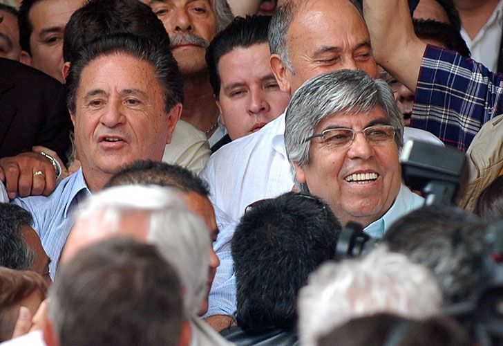 Moyano y Duhalde declaran en el juicio por la "ley Banelco"