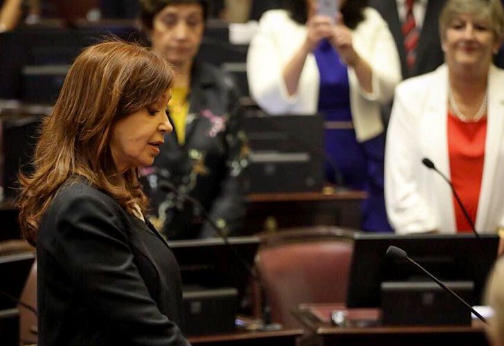 Cristina Fernández contra la reforma previsional: “El Gobierno ahora cumple...pero con el FMI”