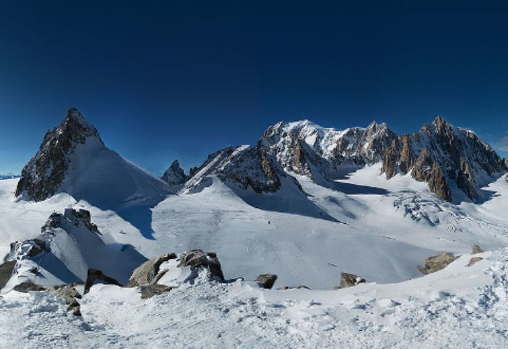 Crean la fotografía más grande del mundo: una panorámica del Monte Blanco