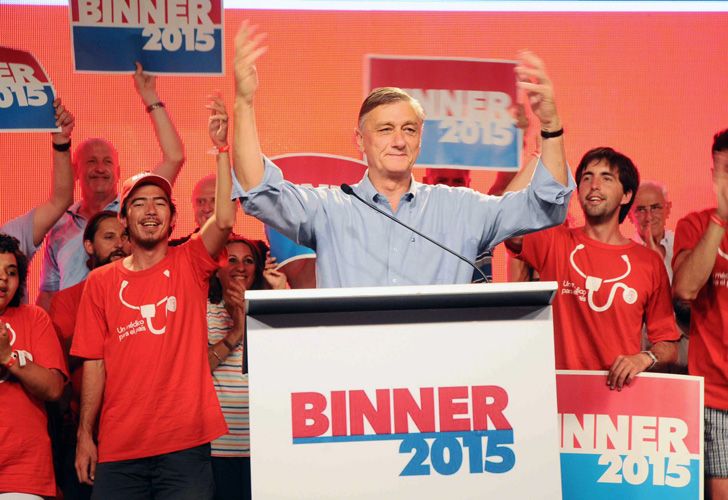 Binner lanzado a 2015: "Hay sumas que restan"