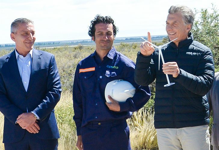 Mauricio Macri defendió las licitaciones eólicas que ganó su familia