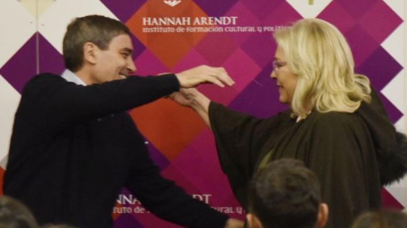Lilita Carrió apoyó de lleno a Fernán Quirós