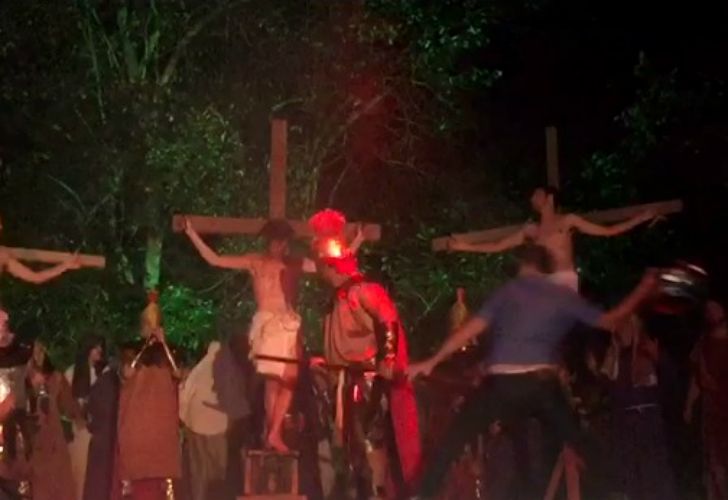 ¡Salven a Jesús! Este es el video más bizarro que dejó la Semana Santa